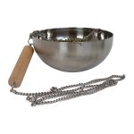aroma bowl 2 l diameter 20 cm stainless steel - handle made of cedar